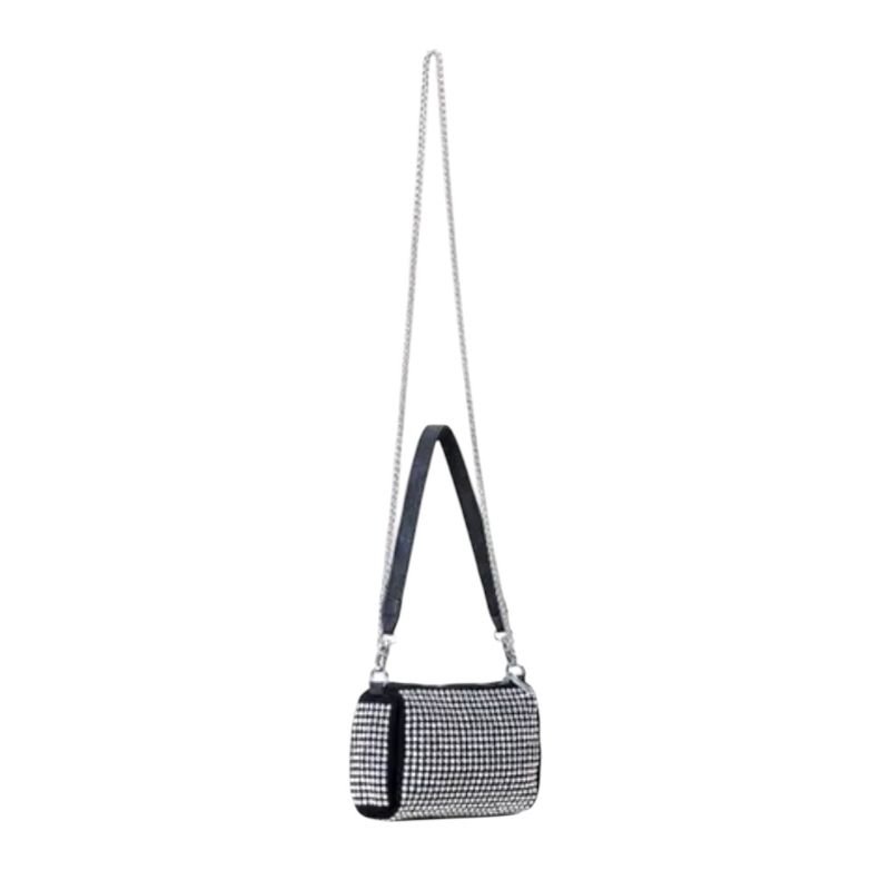 BOLSA BRILHO PRATA - MULTI ALÇA