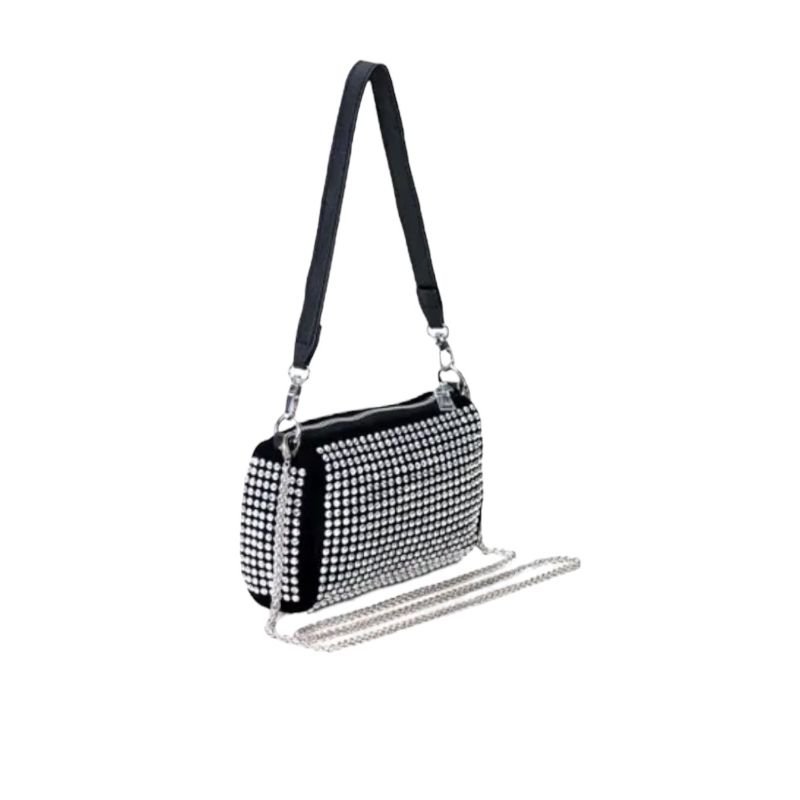 BOLSA BRILHO PRATA - MULTI ALÇA