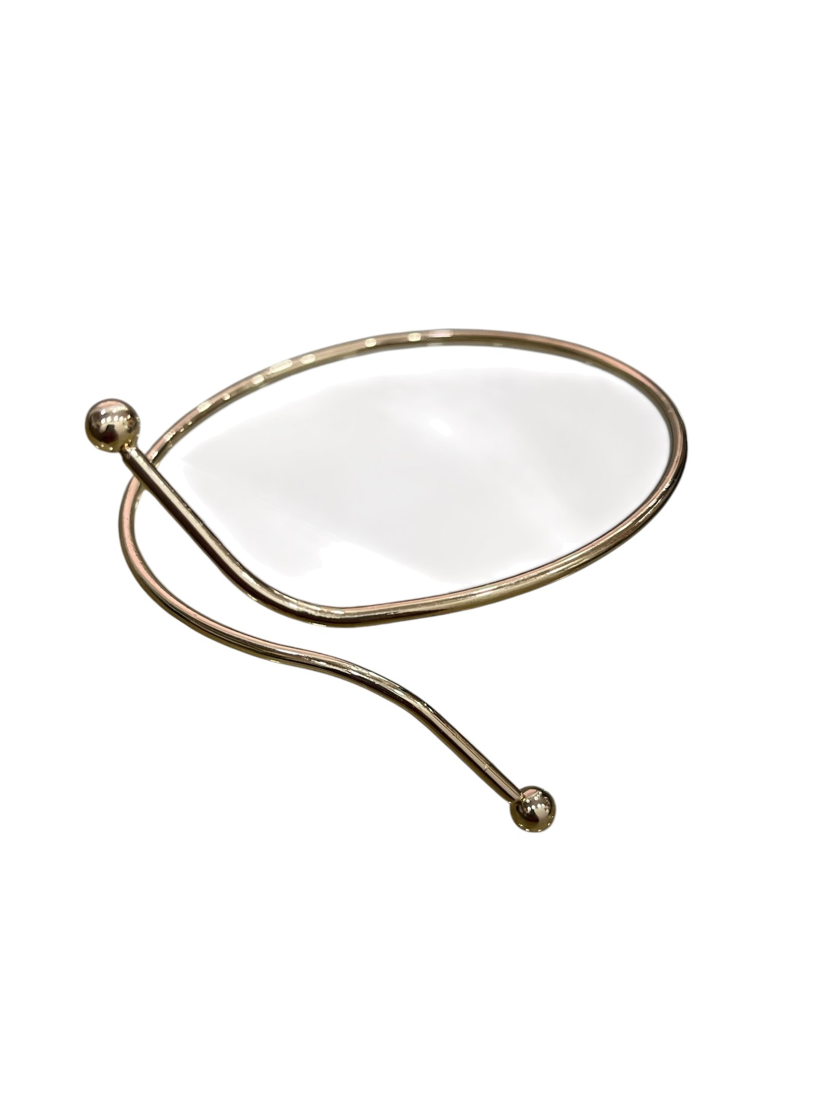 BRACELETE DE BRAÇO BOLINHA - DOURADO - BIJU