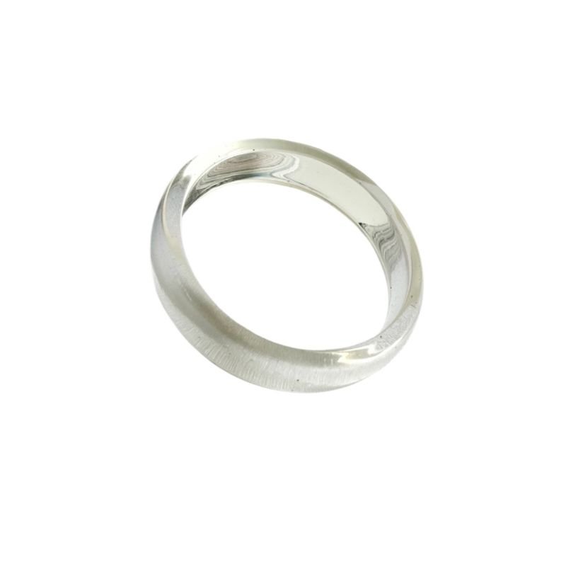 BRACELETE REDONDO TRANSPARENTE - BIJU